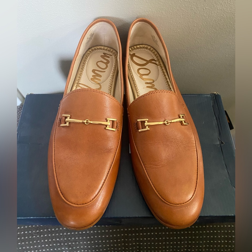 Sam Edelman Loraine Loafers Saddle Leather 8.5W